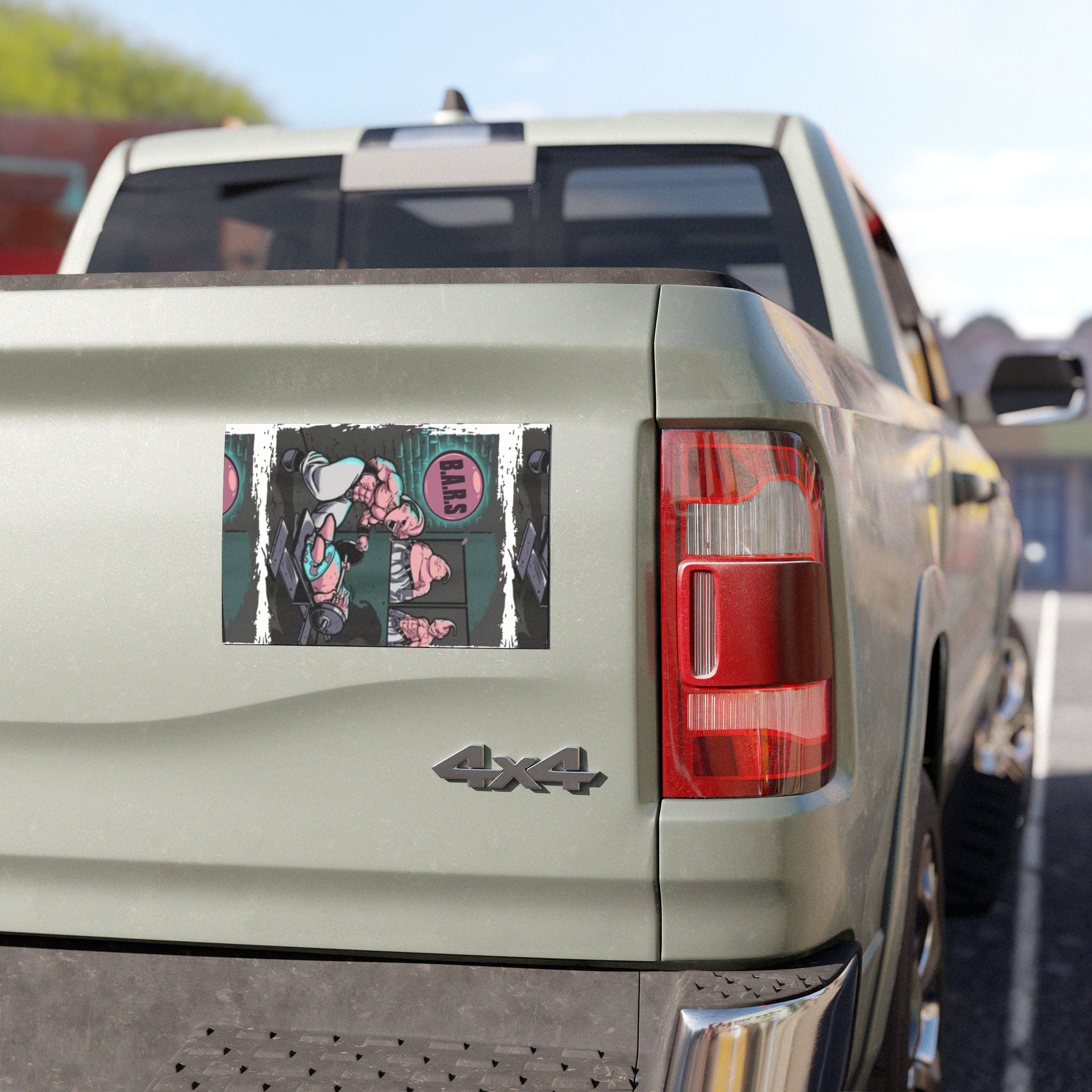 Car Magnet — B.A.R.S. LLC “Get Your Bars Up” Meditation Logo