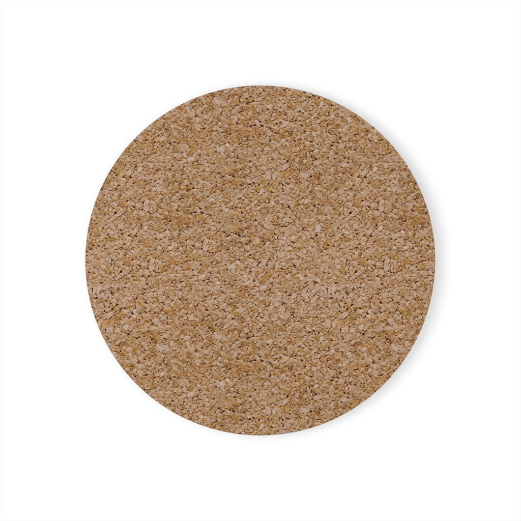 B.A.R.S. LLC Cork Back Coaster — Get Your Bars Up Meditation Drink Coaster