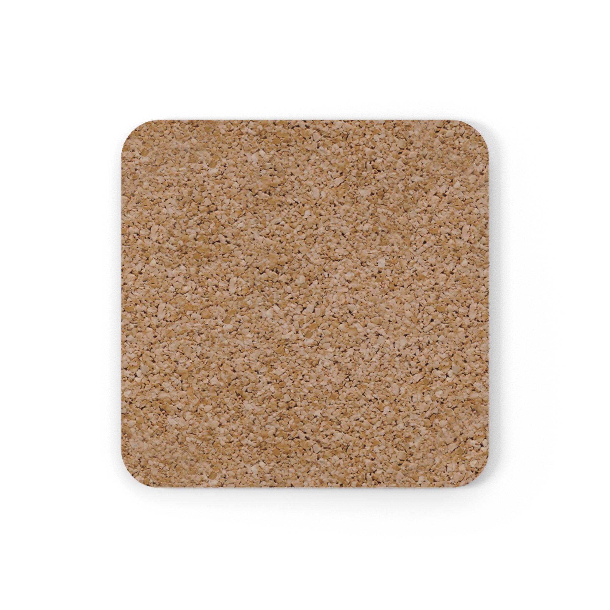 Coaster — "Get Your Bars Up!!" Fitness Fruit Cork Back Drink Coaster