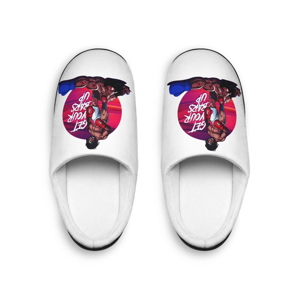 'Get Your Bars Up' Retro Fitness Graphic Indoor Slides