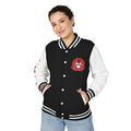 Letterman Jacket — 'Get Your Bars Up' Retro Boxing Varsity Jacket