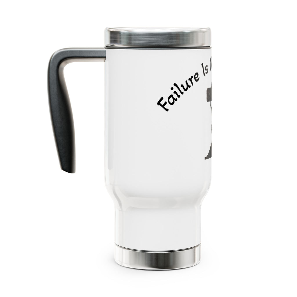 FINAO Stainless Steel Travel Mug with Handle, 14oz