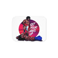 Get Your Bars Up Sherpa Blanket — Motivational Boxing Design
