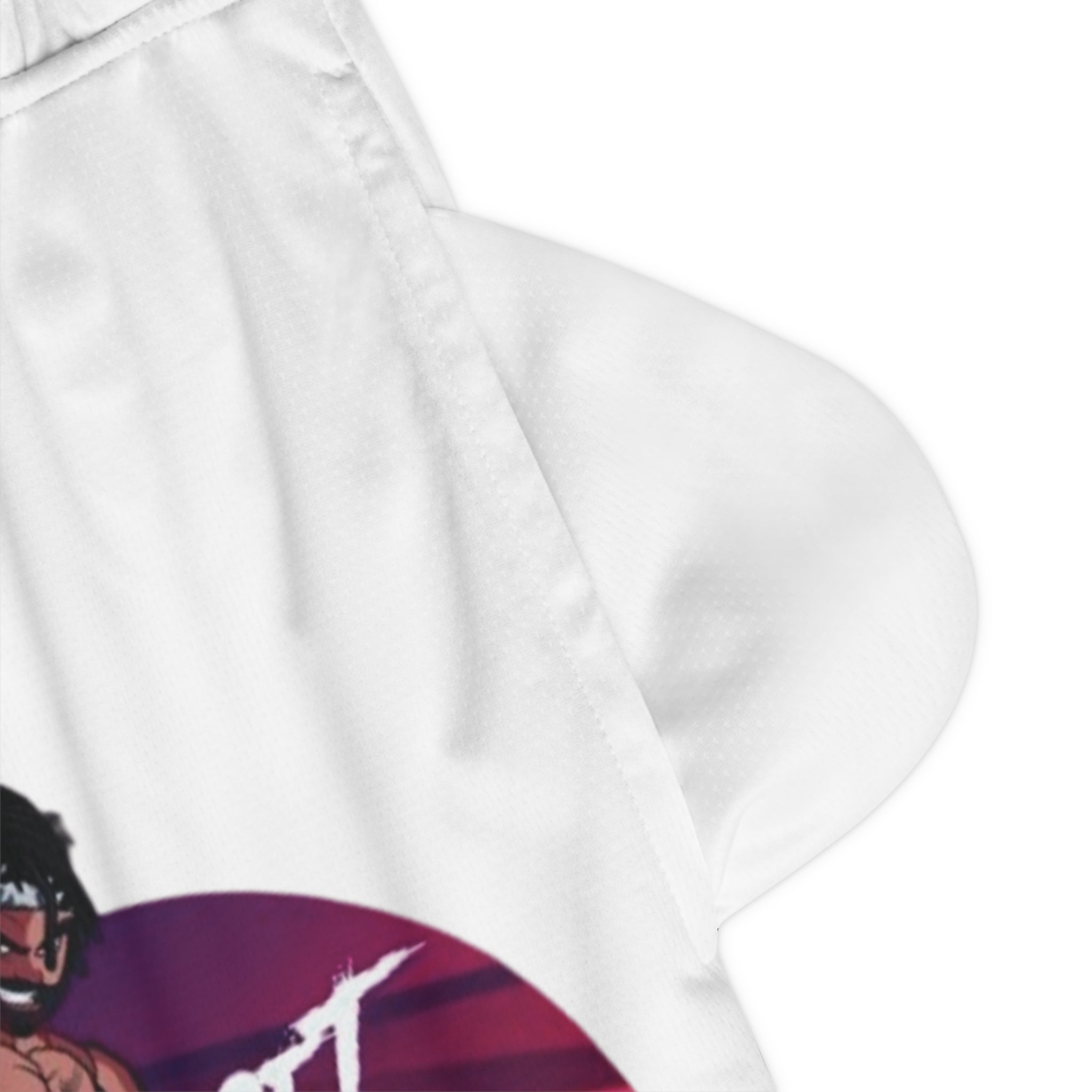 Get Your Bars Up Basketball Shorts — Boxing Graphic Athletic Shorts